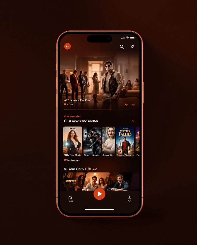 看看影院 APP 界面展示